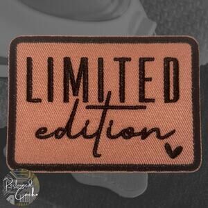 Limited Edition Iron On Patch